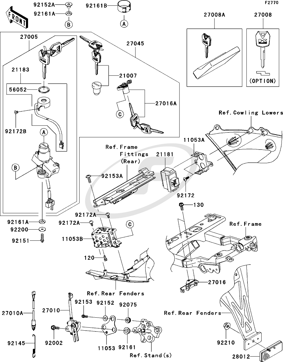 2006 zx6r parts diagram
