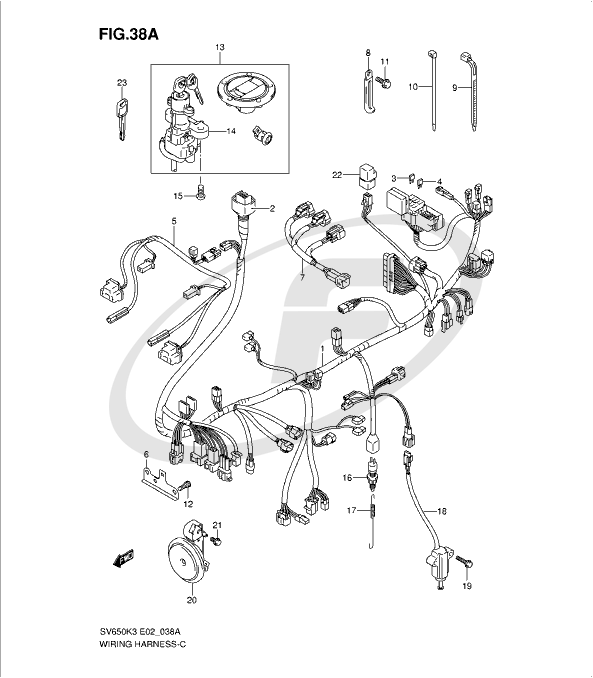 Suzuki Rf900r Wiring Harnes Diagram